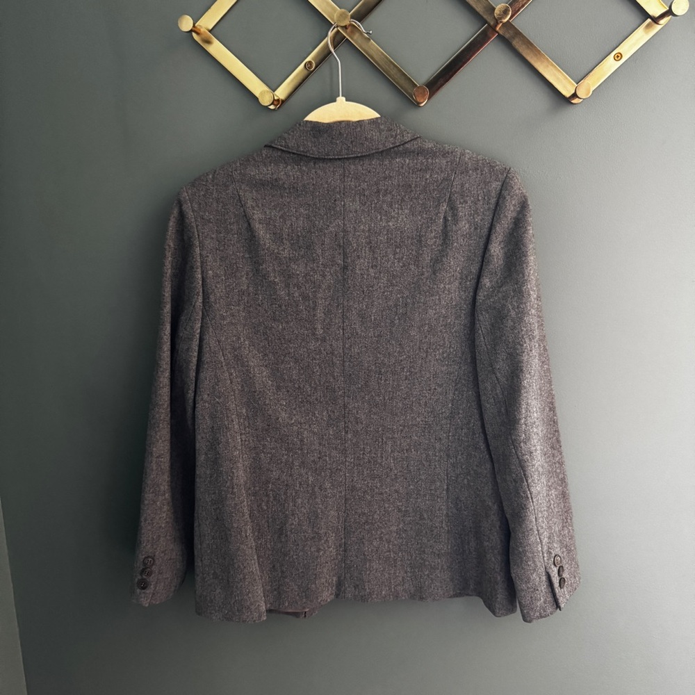 Pendleton Vintage Wool Gray Blazer - image 3